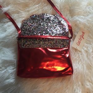 Cat /& Jack™ Red Girls/' Glitter Heart Headband - New with Tags